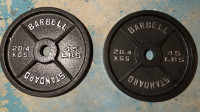 45lb Weight Plate pair, 2”