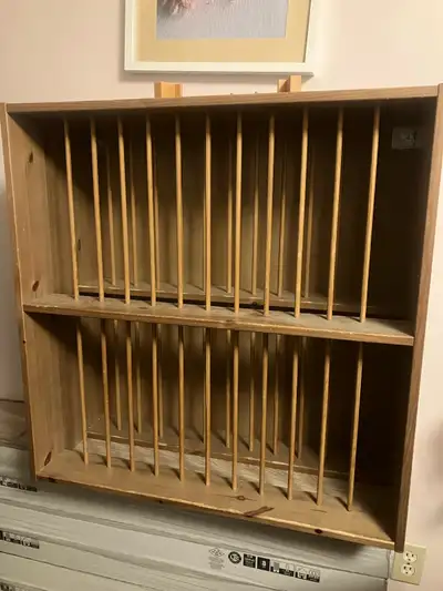 Ikea Specialty Wall Cabinet with Removable Spindle Dividers, View more
