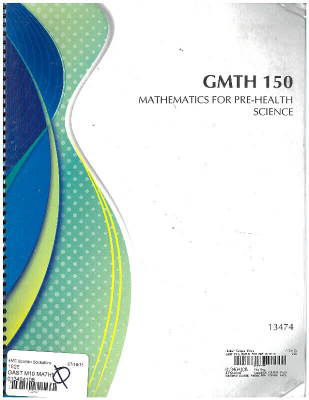 GMTH 150 013404108 in Textbooks in Mississauga / Peel Region