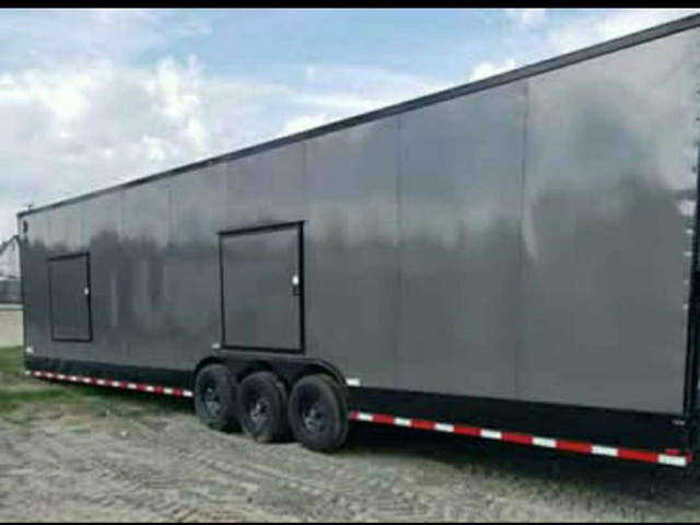 New 8.5x16 8.5x20 24 28 32 36 All sizes options in Cargo & Utility Trailers in Sault Ste. Marie - Image 2