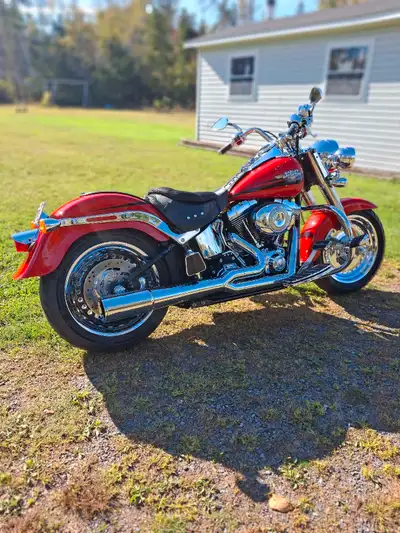 2010 fatboy with too many extras to list