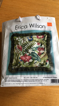 Erica Wilson 20031 Island Leaves & Flowers Needlecraft Kit