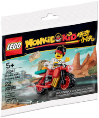 LEGO Monkie Kid's Delivery Bike 30341 New Sealed