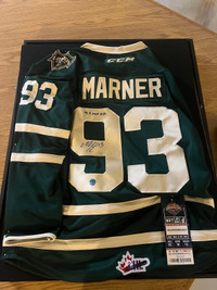 Mitch Marner London Knights Autographed Signed CHL CCM Jersey