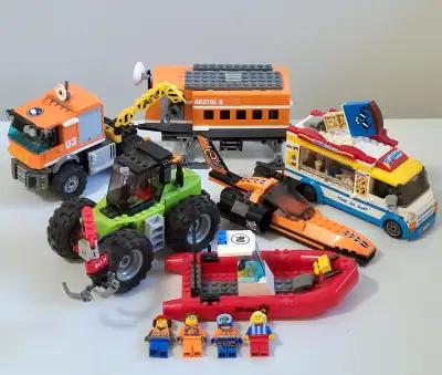 LEGO City vehicles bundle, View more
