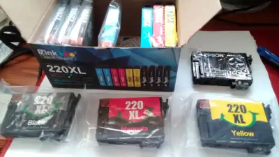 220 XL EPSON ink, box of 10. NEW!!!, View more