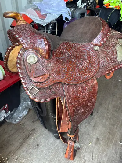 Billy Royal  Handmade  Show Saddle, View more