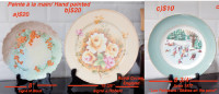 Assiettes decorative Antique / Vintage hand-painted Plates
