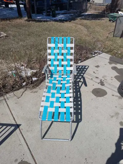 Still folds out and back in easy. Original Material. $80 OBO No trades.