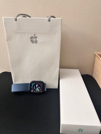 Apple Watch S9 | GPS 44 mm | Midnight Aluminum | Winter Blue 