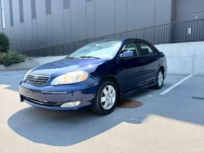 2007 Toyota Corolla S GREAT ON GAS | RELIABLE DAILY DRIVER Rebuilt Title 215,000 kms Power Windows P...