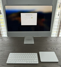 iMac 24 Inch Silver M3 8-Core CPU/10-Core GPU 24GB RAM 2TB SSD
