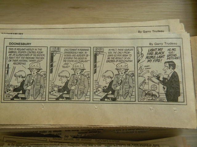 Doonesbury newspaper comic strips in Comics & Graphic Novels in Winnipeg - Image 3