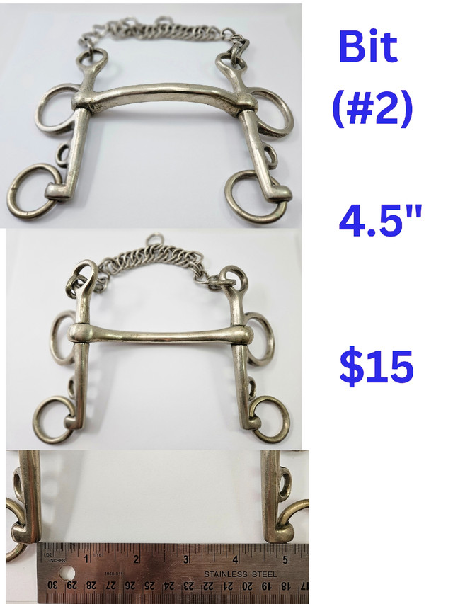 Horse Tack: bits, stirrups, spurs in Equestrian & Livestock Accessories in Bridgewater - Image 2