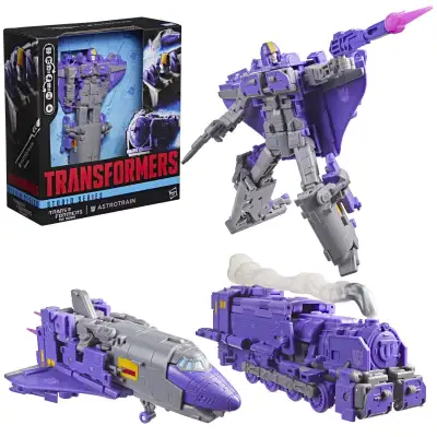 Transformers The Movie Voyager Class Astrotrain action figure, View more