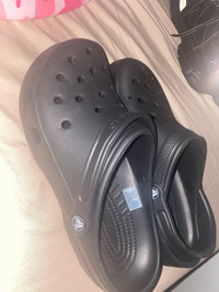 Black crocs