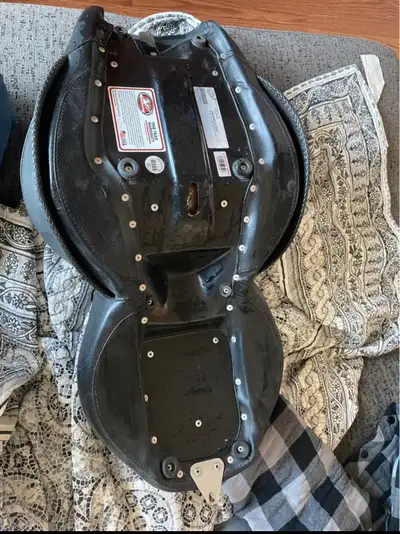 Harley Davidson mustang seat, one scuff on the top as shown in photo very small and not causing any...