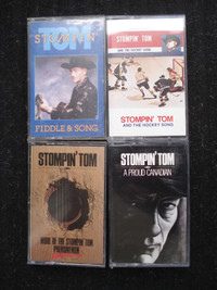 4 Stompin' Tom Connors audio cassettes