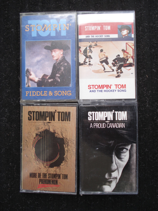 4 Stompin' Tom Connors audio cassettes in CDs, DVDs & Blu-ray in Charlottetown