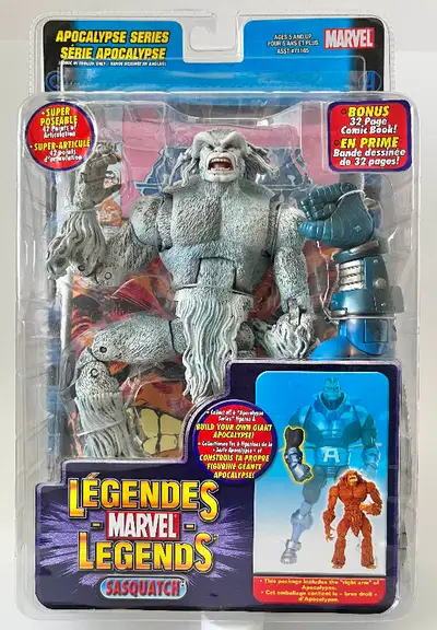 Marvel Legends SASQUATCH (White Variant) Toy Biz 2005 NEW, View more