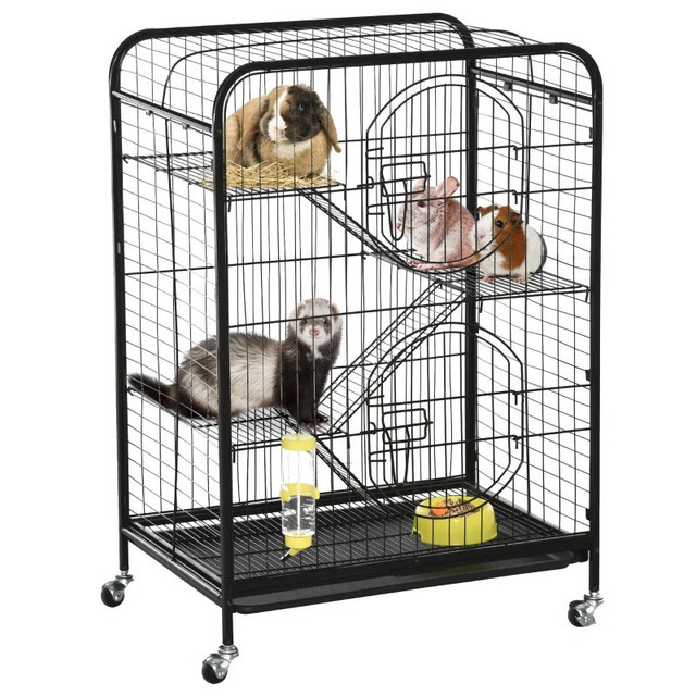 Rolling Small Animal Cage 36.6" Pet Rabbit Ferret Playpen in Small Animals for Rehoming in Markham / York Region - Image 2