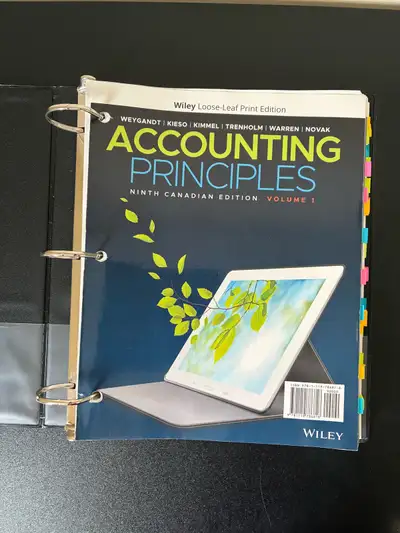 Accounting Principles 9th Ed Vol 1 Wiley, View more