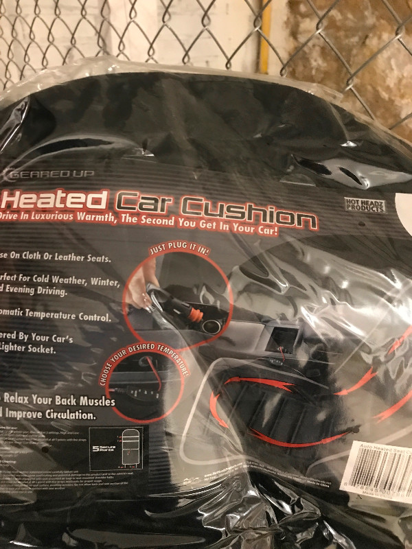 Heated cushion for cars trucks suvs fits all in Other in Winnipeg