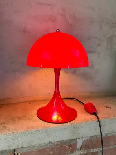 Hysteric Glamour - Red hysteric mini face Mushroom Lamp, View more