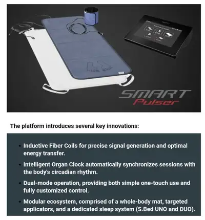 Swiss Bionic Smart Pulser PEMF, View more