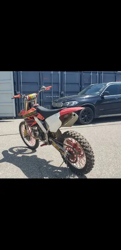 Completely rebuilt engine very low hours ready to ride and enjoy great bike