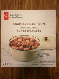 Brand New PC Enameled Cast Iron Dutch Oven