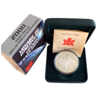 2000 Canadian $1 Voyage of Discovery Proof Silver Dollar Coin