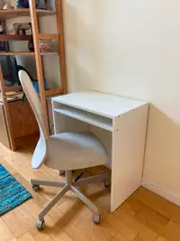 Ikea Desk and Office Chair