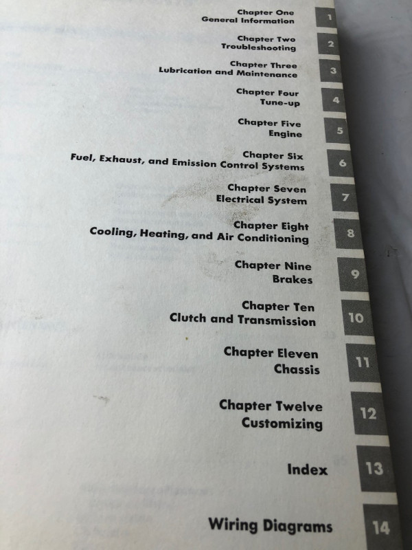 CLYMERS 1969 -79 FORD FULL SIZE VAN REPAIR MANUAL #M0057 in Textbooks in Edmonton - Image 3