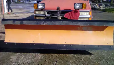 Stored inside over the summer. It works great, you just need to hook it up to your pickup. There is...