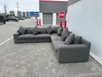 Free Delivery/ Comfy Huge Sectional couch Corner Sofa