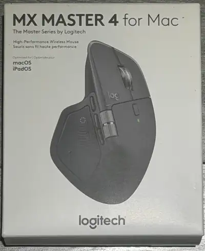 Mouse - MX MASTER 4 for Mac - Brand New, View more