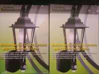 Motion-Sensor Coach Lanterns