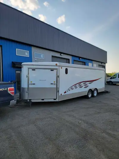 8.5' x 25' enclosed trailer for rent. Please reach out with your intended use and we can discuss a r...