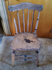 Antique wooden chair