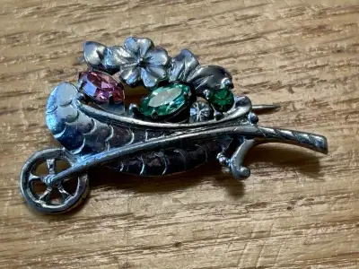 Vintage Barclay Brooch, View more