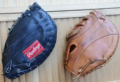 Right Hand First Base Gloves Rawlings Wilson Leather Baseball So, View more