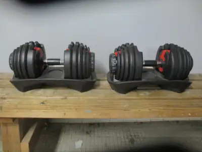$120  Two Adjustable Dumbbells, View more
