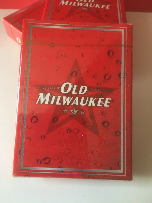 Deck of playing cards, Old Milwaukee beer, SEALED in Arts & Collectibles in Burnaby/New Westminster - Image 2