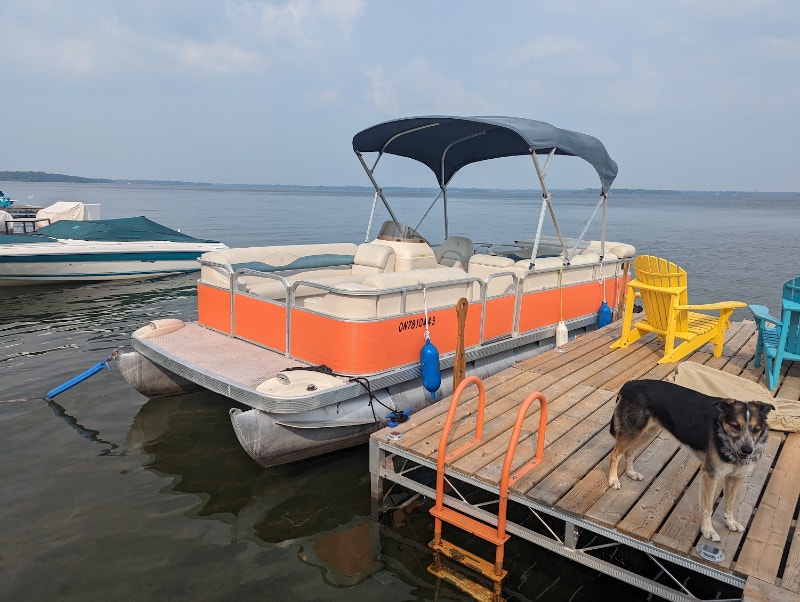 2004 Bennington 20 ft Pontoon Boat Powerboats & Motorboats Barrie Kijiji