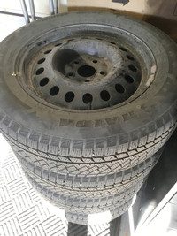 Winter tires/wheels: 225/65 R17  - from a 2010 Chevrolet Equinox