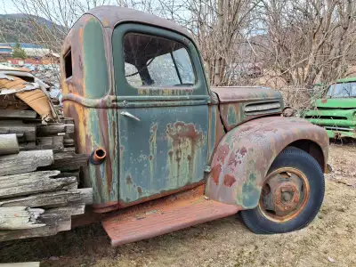 Extremely Rare! 1946 Mercury 3 Ton Dually pickup truck. Original motor. Has a clean BC title and reg...