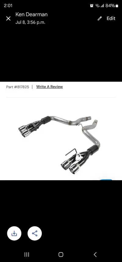 2018 to 2023 Flowmaster exhaust with factory Ford baffles worth $500 each new. Need to have active e...