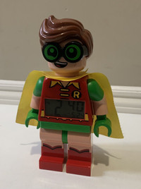 Robin Lego Batman Digital Mini figure Alarm Clock