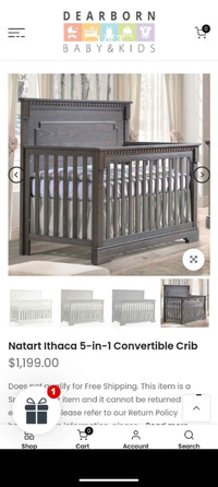 Natart Ithaca Baby/Children's Bedroom Furniture